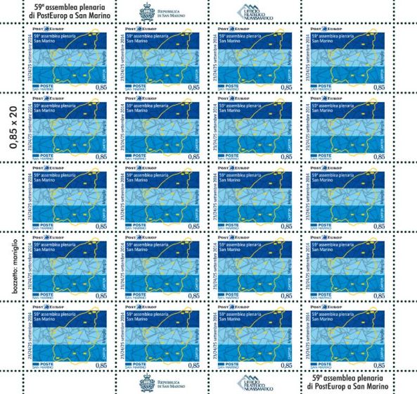 59th Plenary Assembly of PostEurop in San Marino
