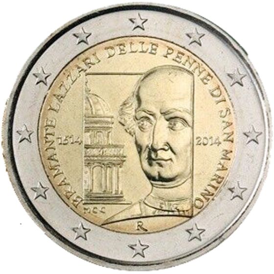 2 Euro "Bramante Lazzari"