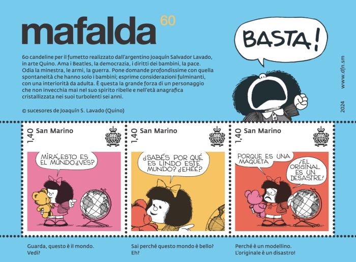 The 60th birthday of Mafalda