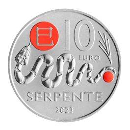 10 Euro Calendario lunare cinese Serpente